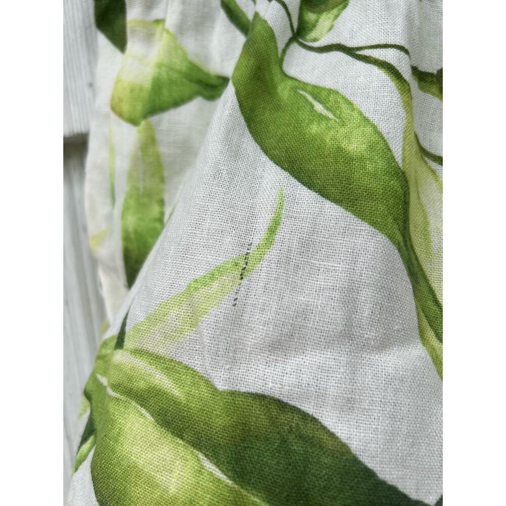 Joie Leaf Print Linen‎ Rope Belt Shorts Small - Picture 7 of 8